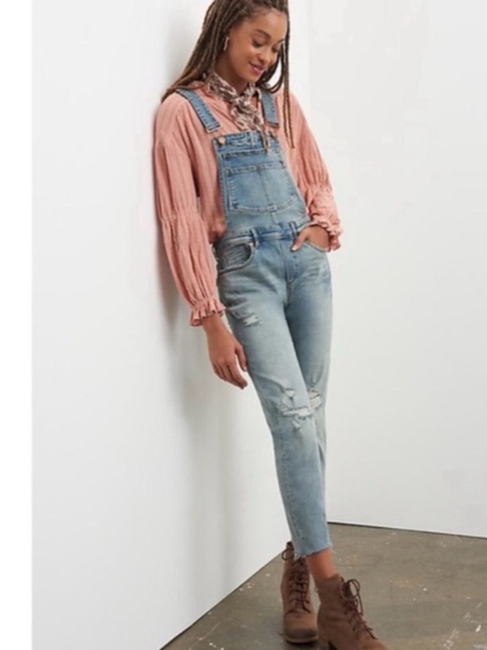 Anthropologie - Blank NYC SlimGF Overalls - Size 29